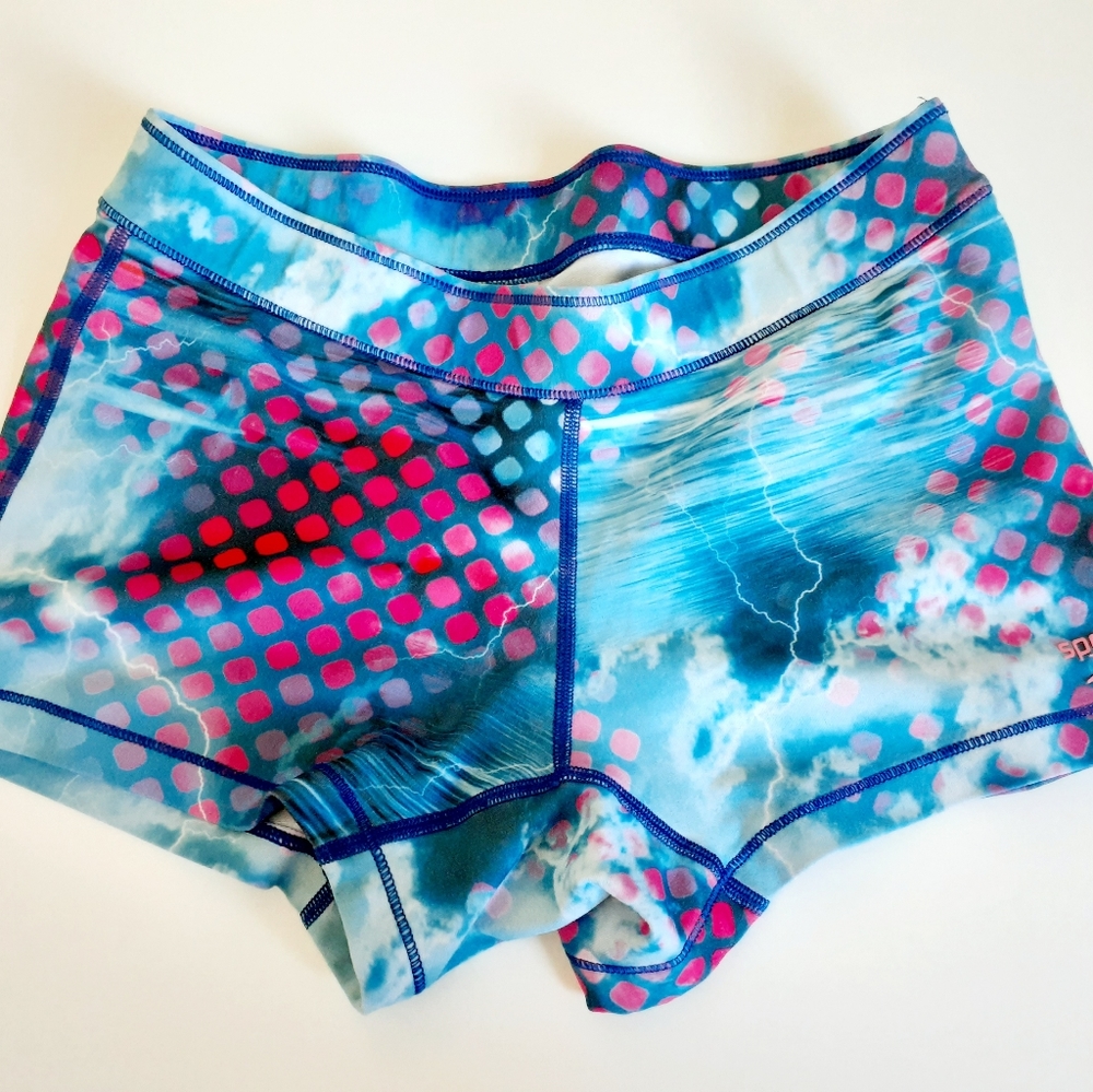 Speedo Shorts Bike Athletic Shorts, S